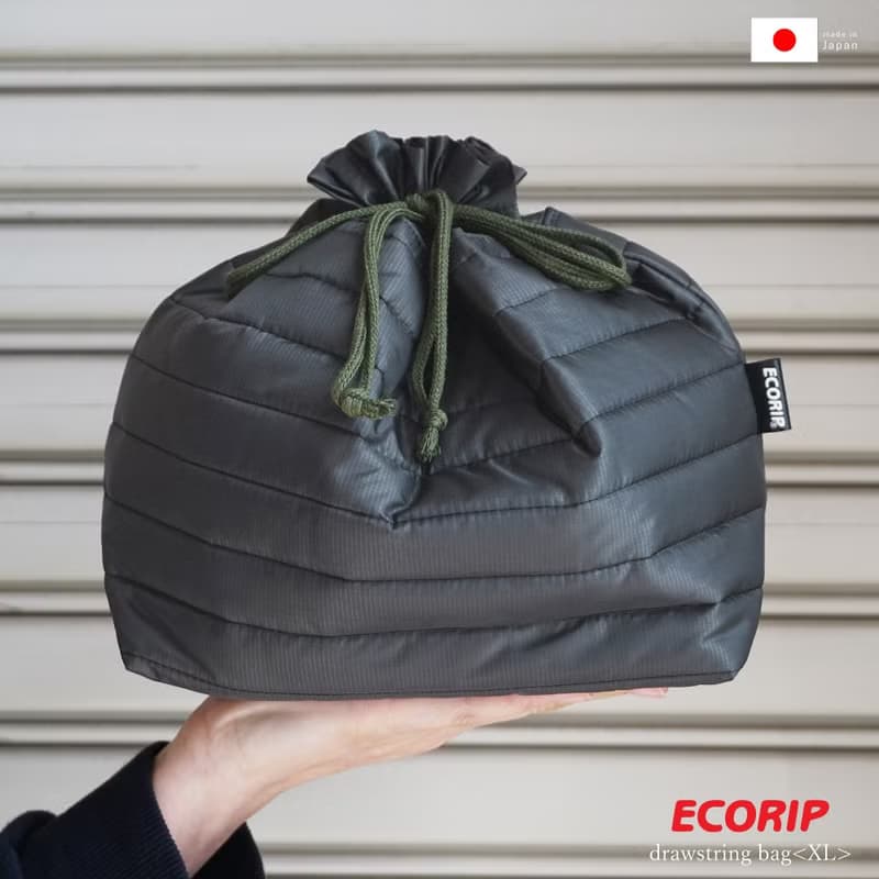 Ecorip DS Bag XL  超輕量 環保 保冷 束口袋 保溫 餐具袋 日本製