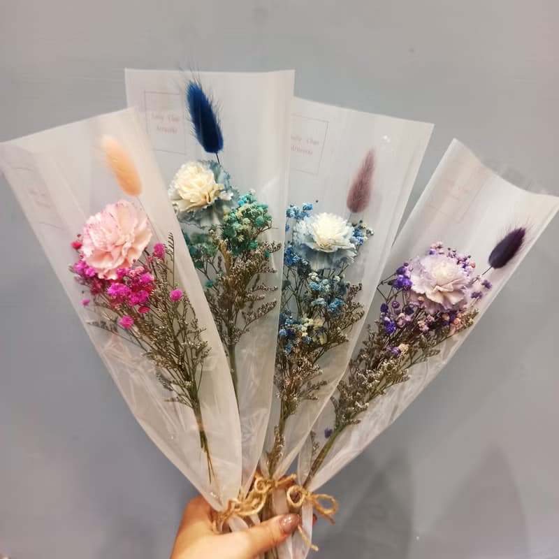 小資母親節花束 雙色康乃馨  教師節 母親節 禮物 畢業 生日