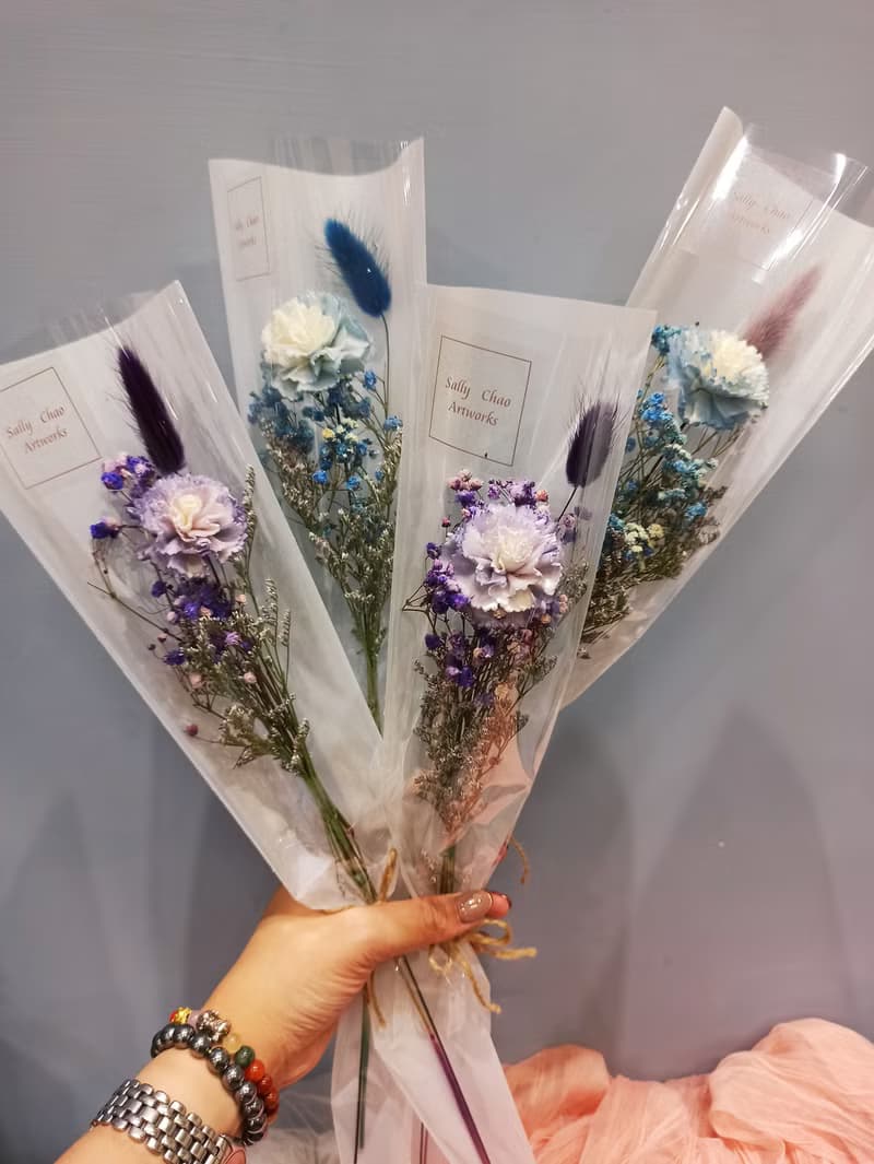 小資母親節花束 雙色康乃馨  教師節 母親節 禮物 畢業 生日