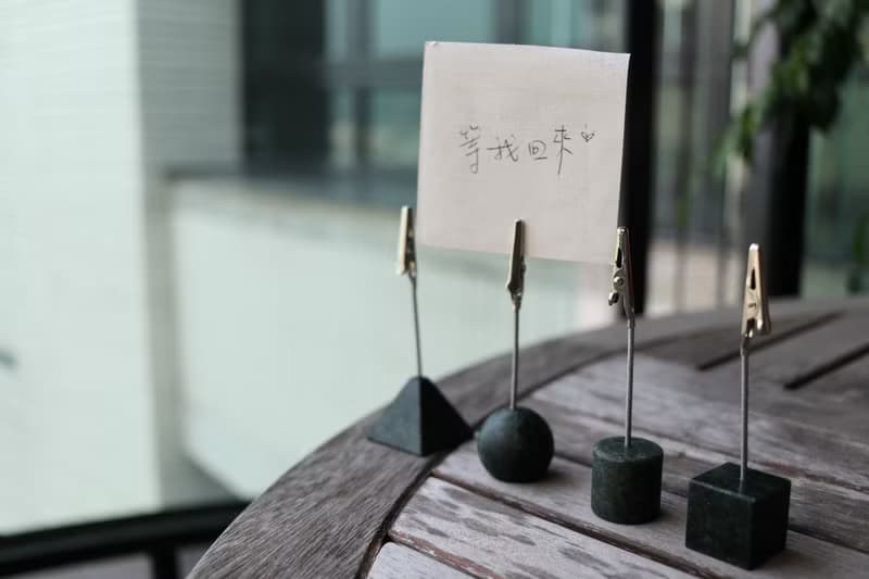 【奇鈺家居】大理石食譜夾 (四入一組)