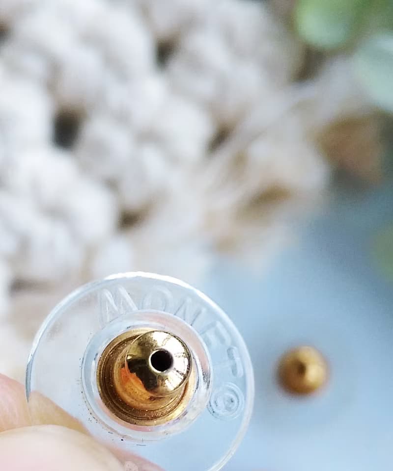 Vintage Jewelry 西洋古董飾品 MONET 古典 啞光 針式耳環