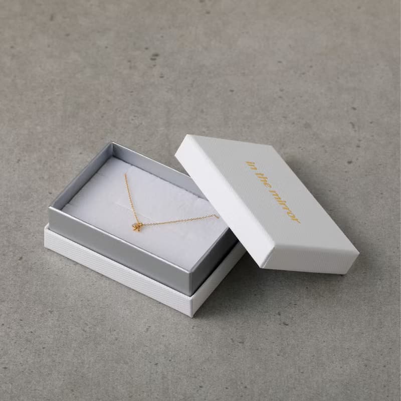 petit-initial necklace 【M】 ニッケルフリーネックレス 　小さなイニシャルをかたどったペンダントネックレス