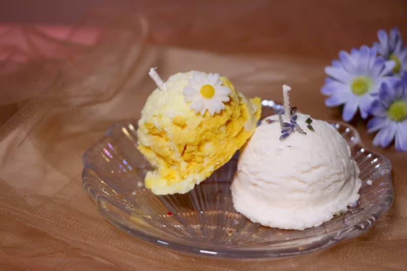 冰淇淋雪糕香薰蠟燭