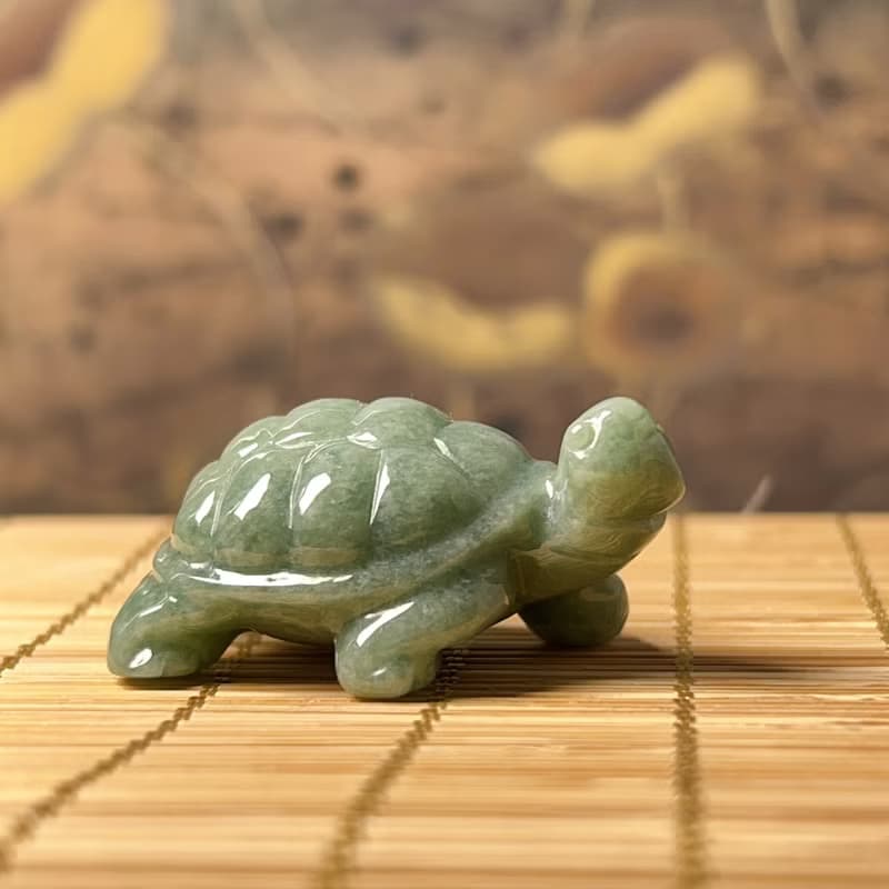 【吉祥‧長壽】翡翠烏龜 | 天然緬甸A貨翡翠 | 送禮