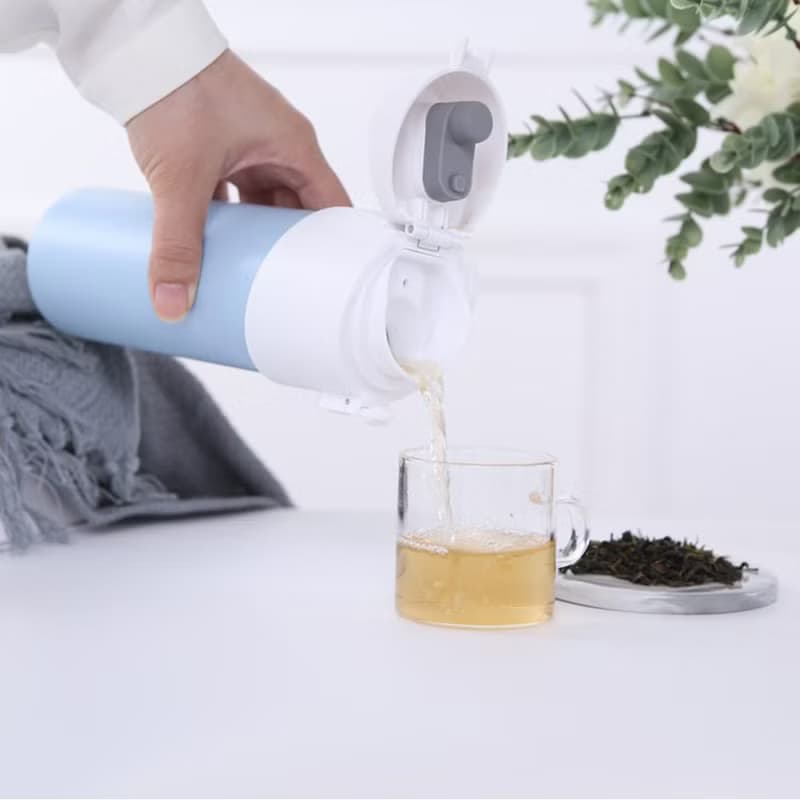 【九龍皇帝】曾灶財墨寶泡茶保溫保溫杯 茶水分離-350ml/470ml