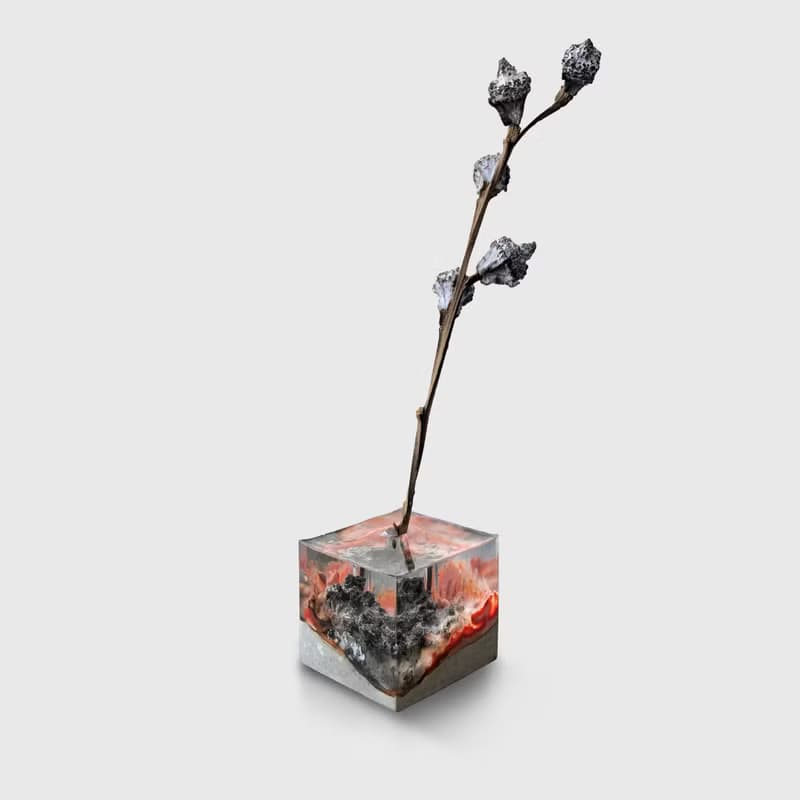 海洋方塊 I 擴香石 I 手工製造 I 擴香石 I 樹脂 I 紅色