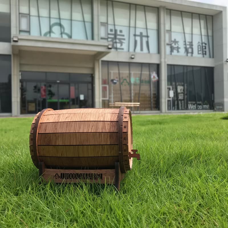 【手作DIY】橡木桶造型 存錢筒 喉嚨借過 酒鬼 酒空 創意禮物畢業