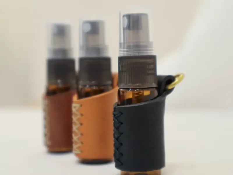 防疫噴霧瓶・皮革・質感小物・酒精噴霧