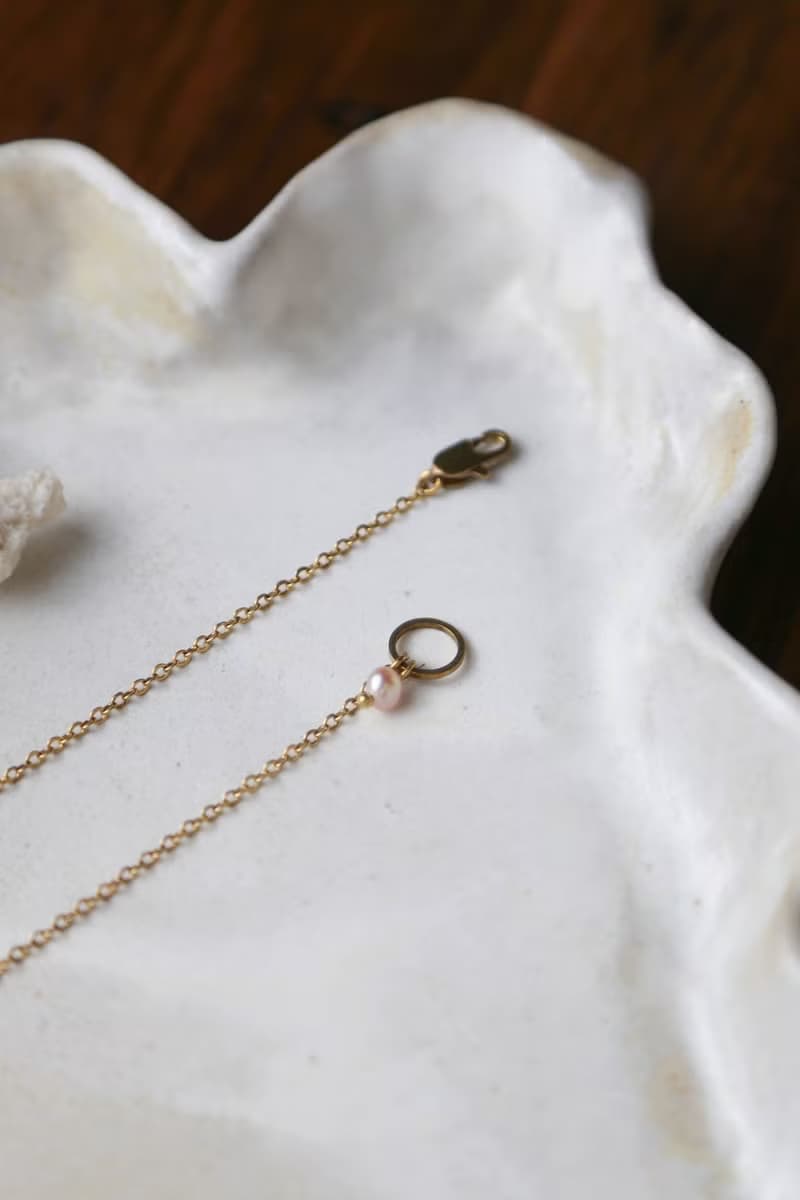 魚骨 - 淡水珍珠 手鍊 手環 ( 雙色 )