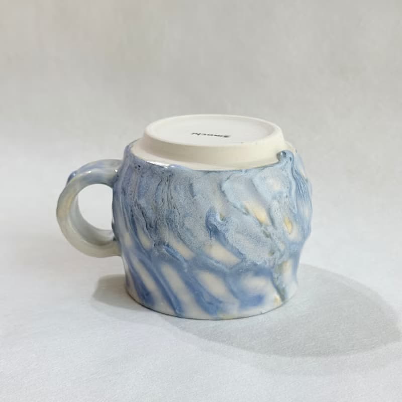 融融奶油。小把手馬克杯 手工陶瓷茶杯 咖啡杯 陶藝 母親節禮物