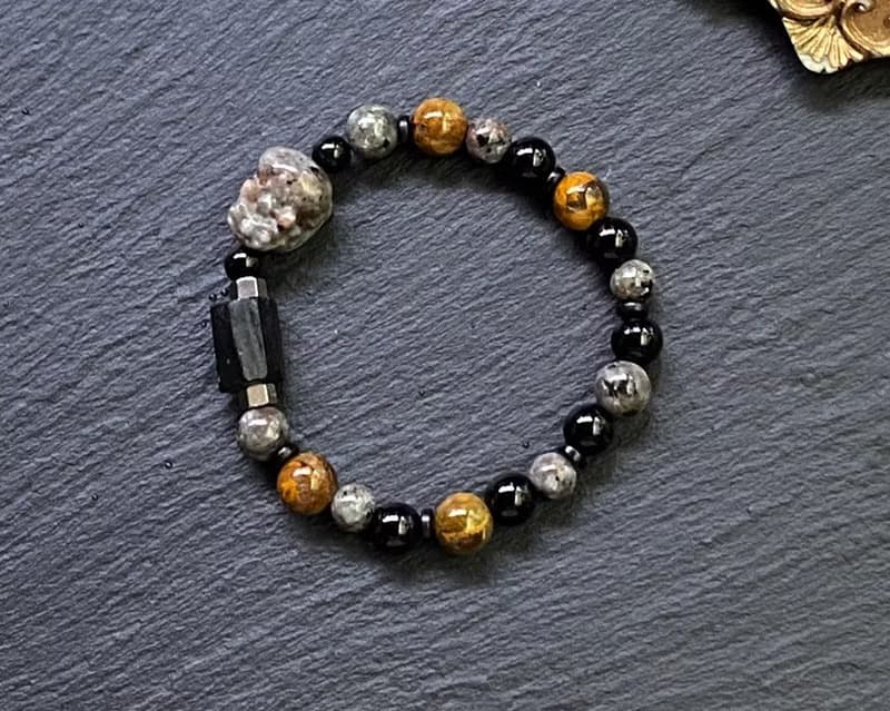 黑碧璽原石 黑曜石 黑瑪瑙 火焰石 金彼得 黑檀木 火焰石貔貅