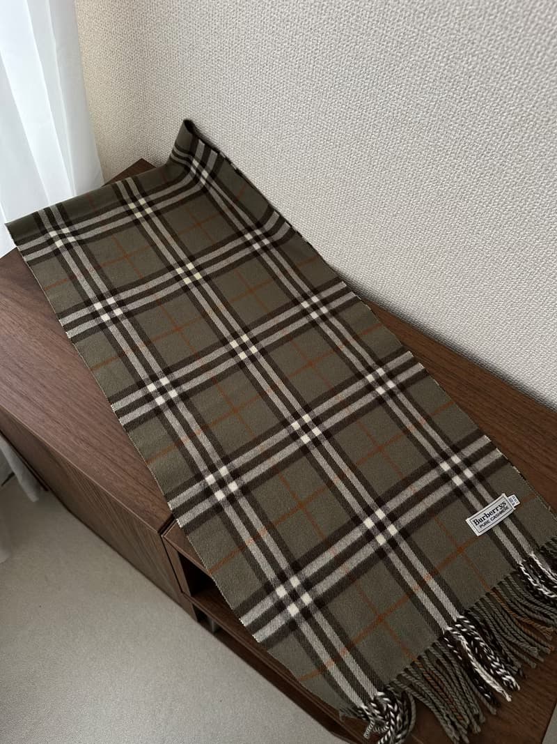 BURBERRY 博柏利 純羊絨圍巾