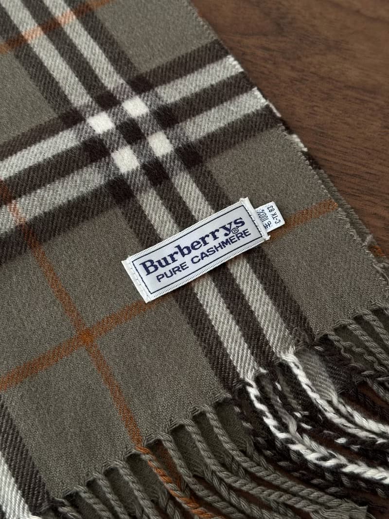 BURBERRY 博柏利 純羊絨圍巾