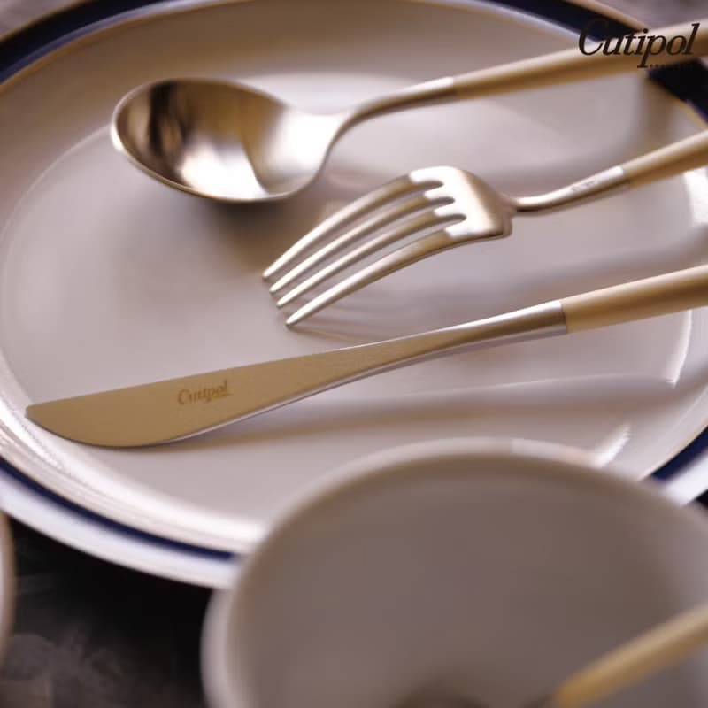 葡萄牙Cutipol GOA系列奶茶柄12.5cm咖啡匙