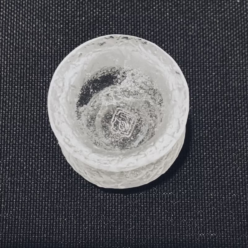 琉璃 冰白 蓋置