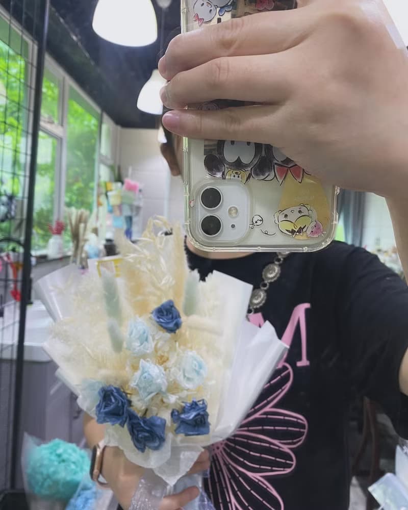 冰花花束