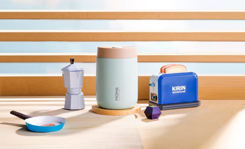 日本 MOMOCONCEPT Cube 大立方保溫杯 銀色瓶身 360ml 5 色