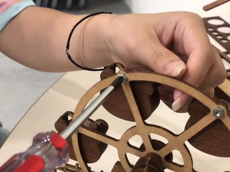 【手作DIY】小熊 摩天輪 遊樂園 手作DIY