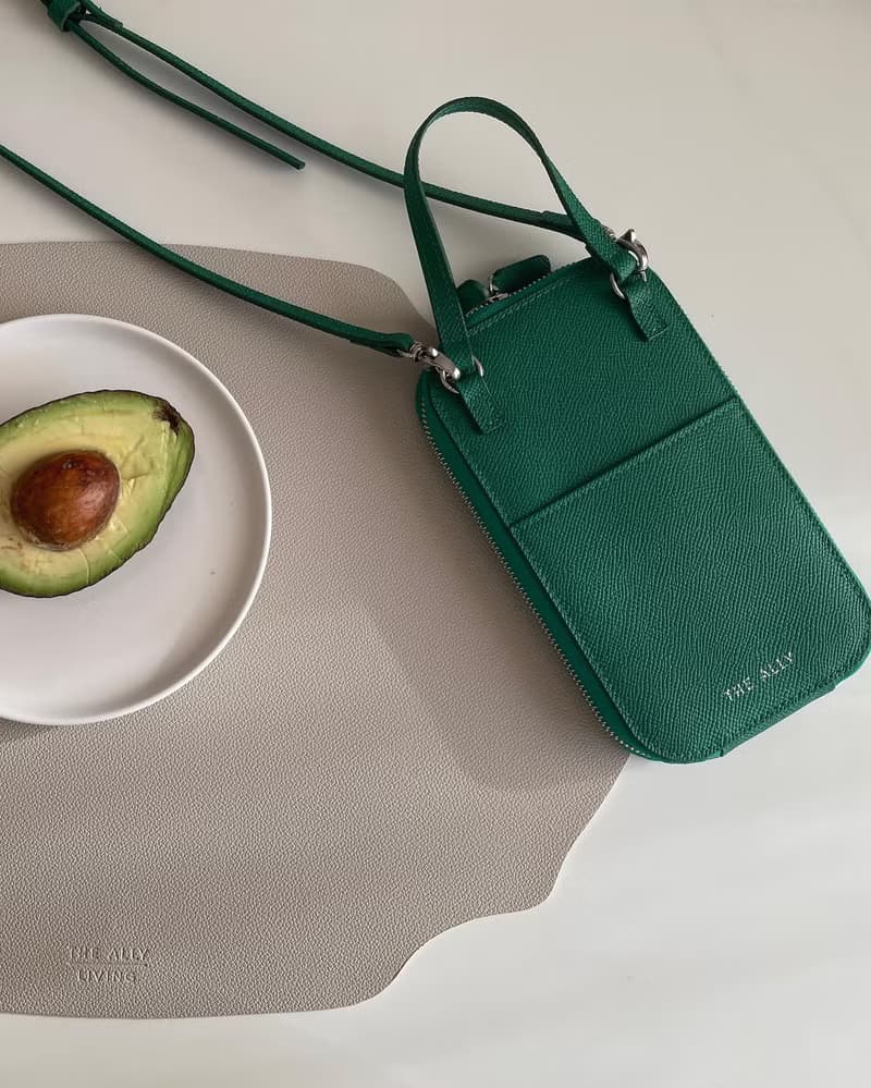 韓國 The Ally | LISHA BAG | 綠色 | 側背包 斜孭袋