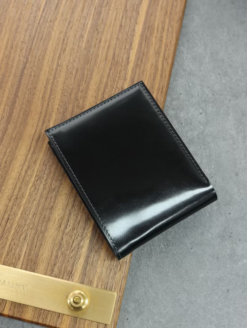 日本新禧馬臀皮短銀包 男裝 短夾 錢包 錢夾 皮夾