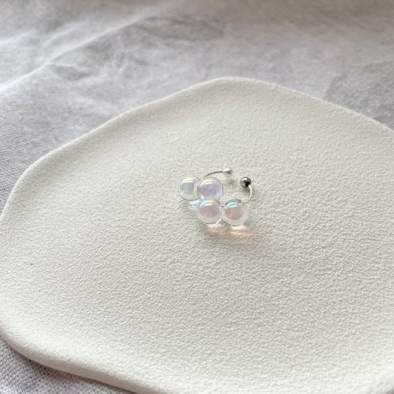 TeenyTinyCraft | 琉璃泡 • 三色 手工耳骨夾