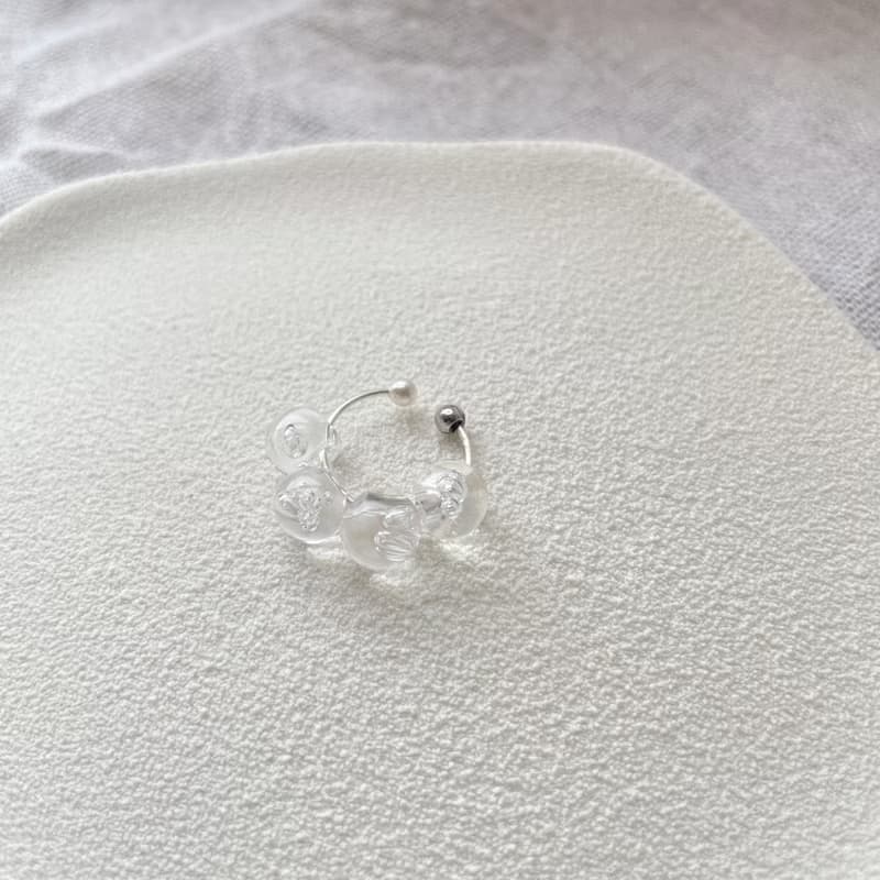 TeenyTinyCraft | 琉璃泡 • 三色 手工耳骨夾
