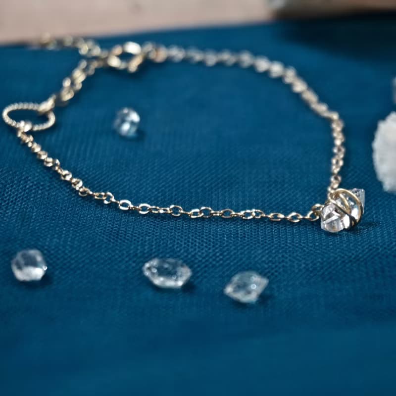 ll 赫基蒙水晶手鍊 ll 美國14kgf手鍊 - pinkoi 限定優惠BR-00001