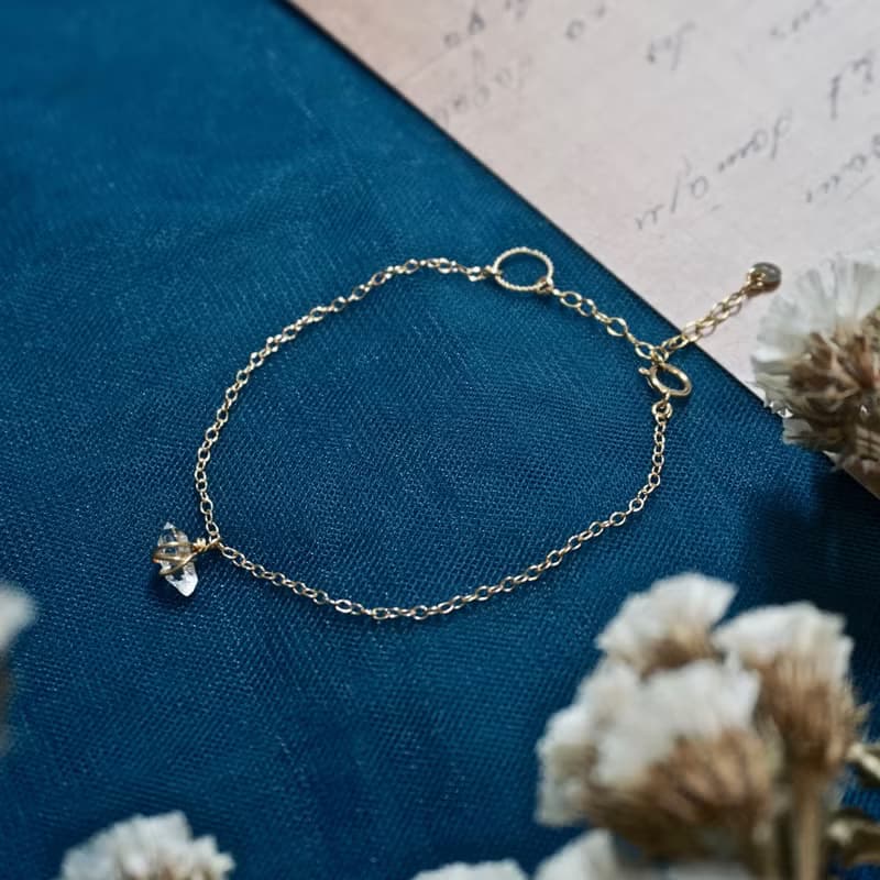 ll 赫基蒙水晶手鍊 ll 美國14kgf手鍊 - pinkoi 限定優惠BR-00001