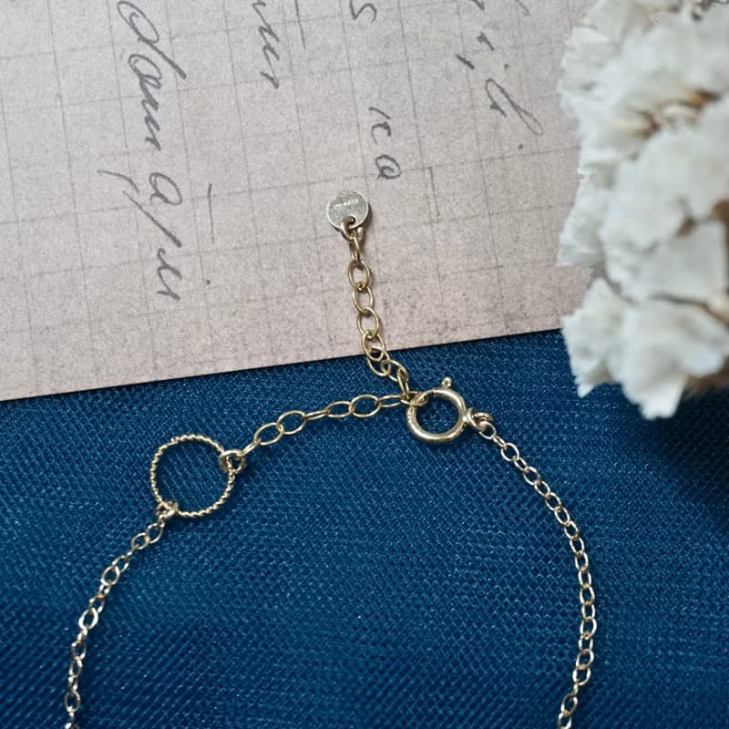 ll 赫基蒙水晶手鍊 ll 美國14kgf手鍊 - pinkoi 限定優惠BR-00001