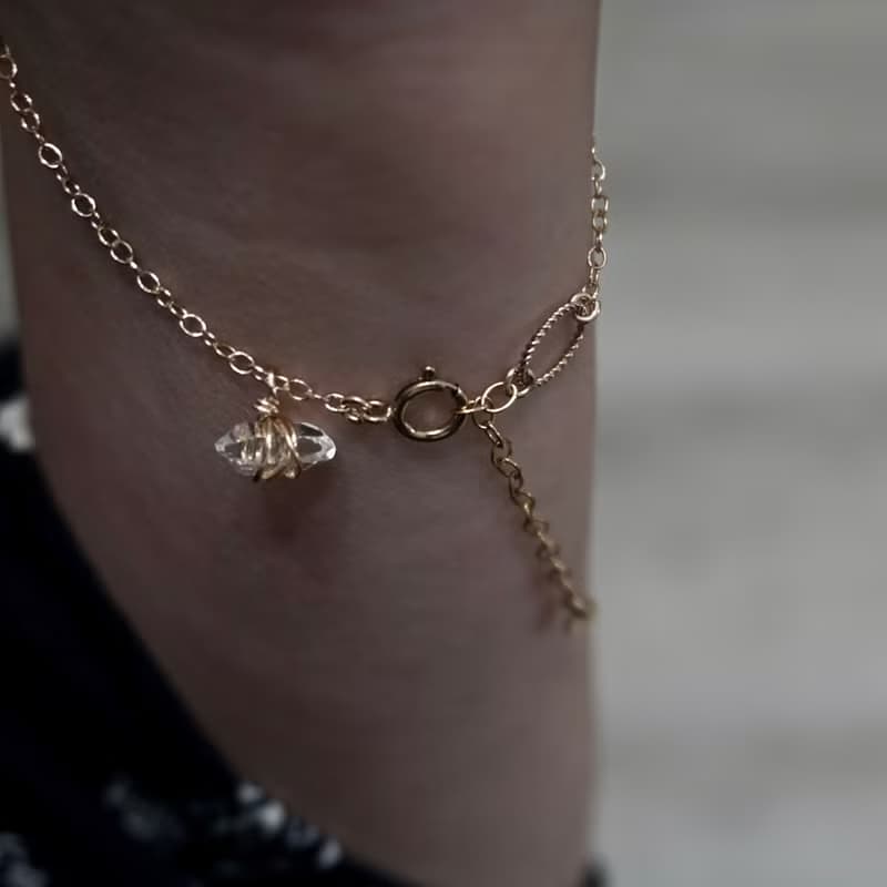 ll 赫基蒙水晶手鍊 ll 美國14kgf手鍊 - pinkoi 限定優惠BR-00001