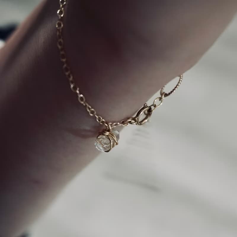 ll 赫基蒙水晶手鍊 ll 美國14kgf手鍊 - pinkoi 限定優惠BR-00001