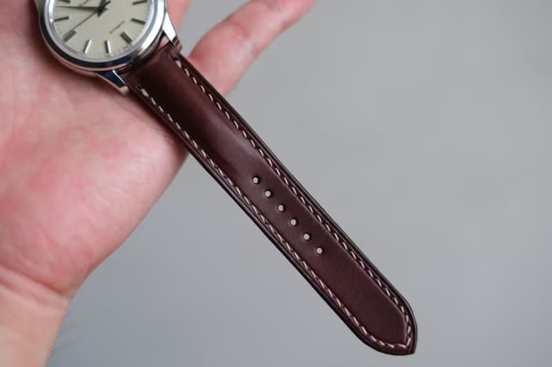 Buttero焦茶色 Isaac手工錶帶 手工錶帶