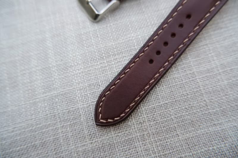 Buttero焦茶色 Isaac手工錶帶 手工錶帶