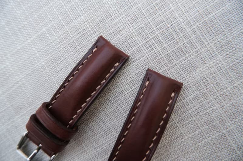 Buttero焦茶色 Isaac手工錶帶 手工錶帶