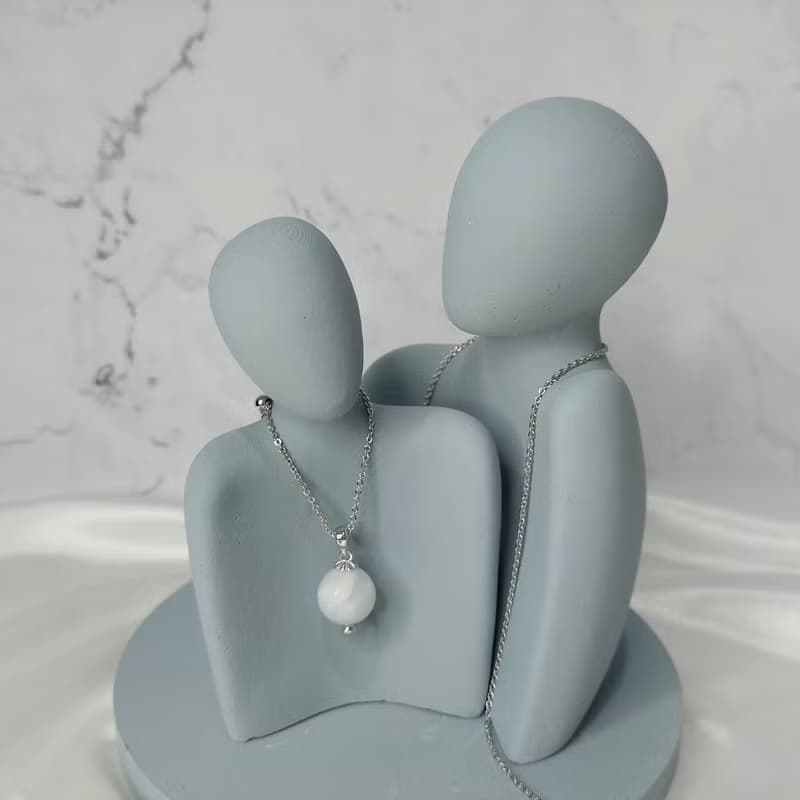 天然天青石項鍊