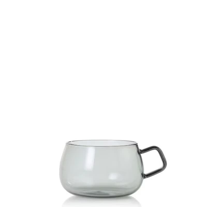 【303select】AdHoc | 德國 晶燦耐熱玻璃杯組 極光灰 400ml