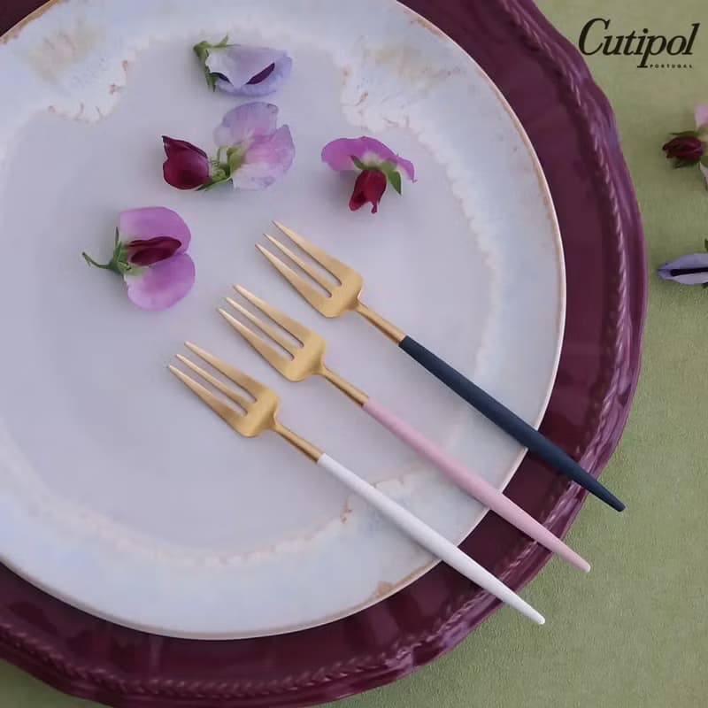 葡萄牙 Cutipol  GOA  粉紅金  水果三叉