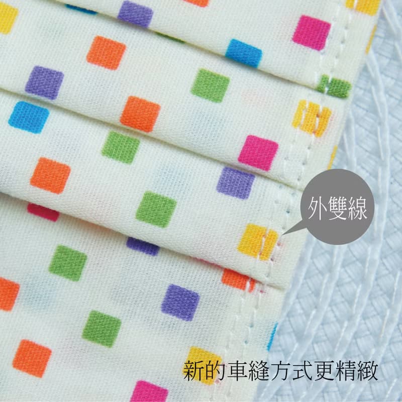 Lovely環保【粉紅色純棉口罩套】大人紙口罩使用