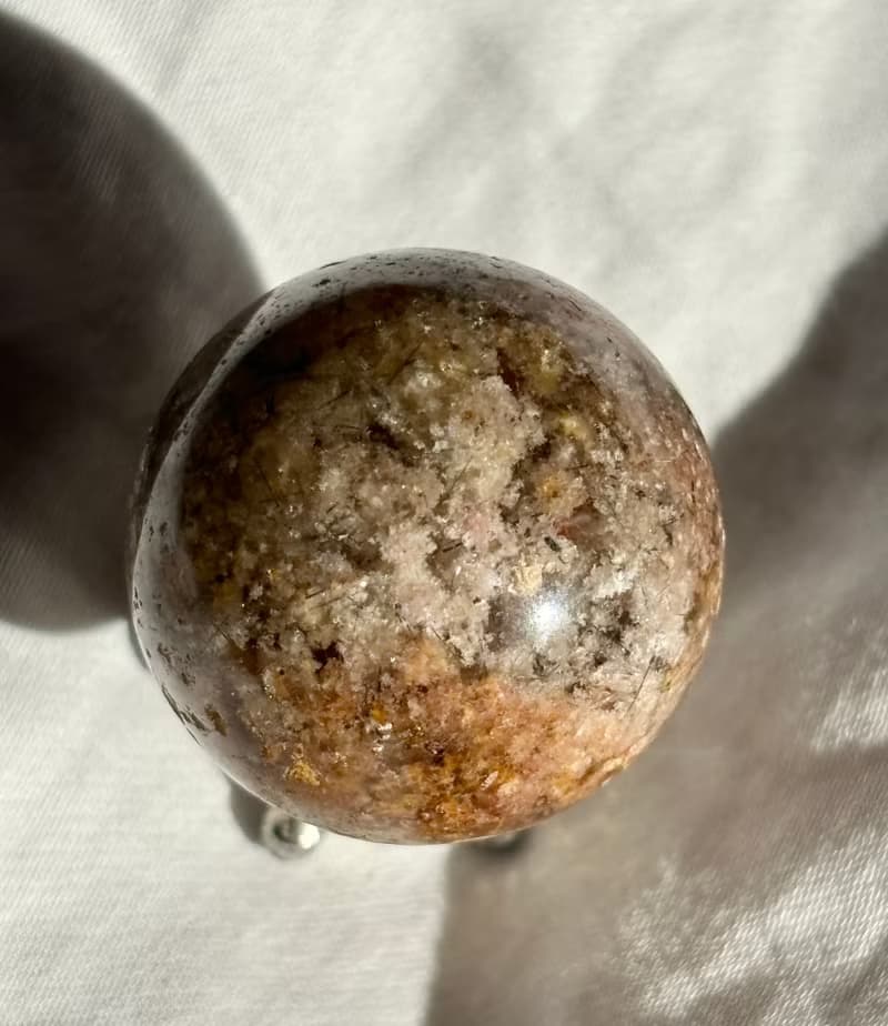 四季幽靈 黑髪共生 粉紅 黃 紅幽靈 白幽靈 水晶球 全包 手把玩