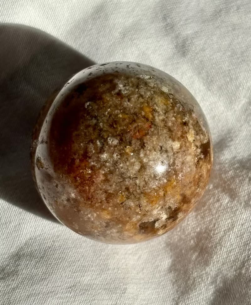 四季幽靈 黑髪共生 粉紅 黃 紅幽靈 白幽靈 水晶球 全包 手把玩