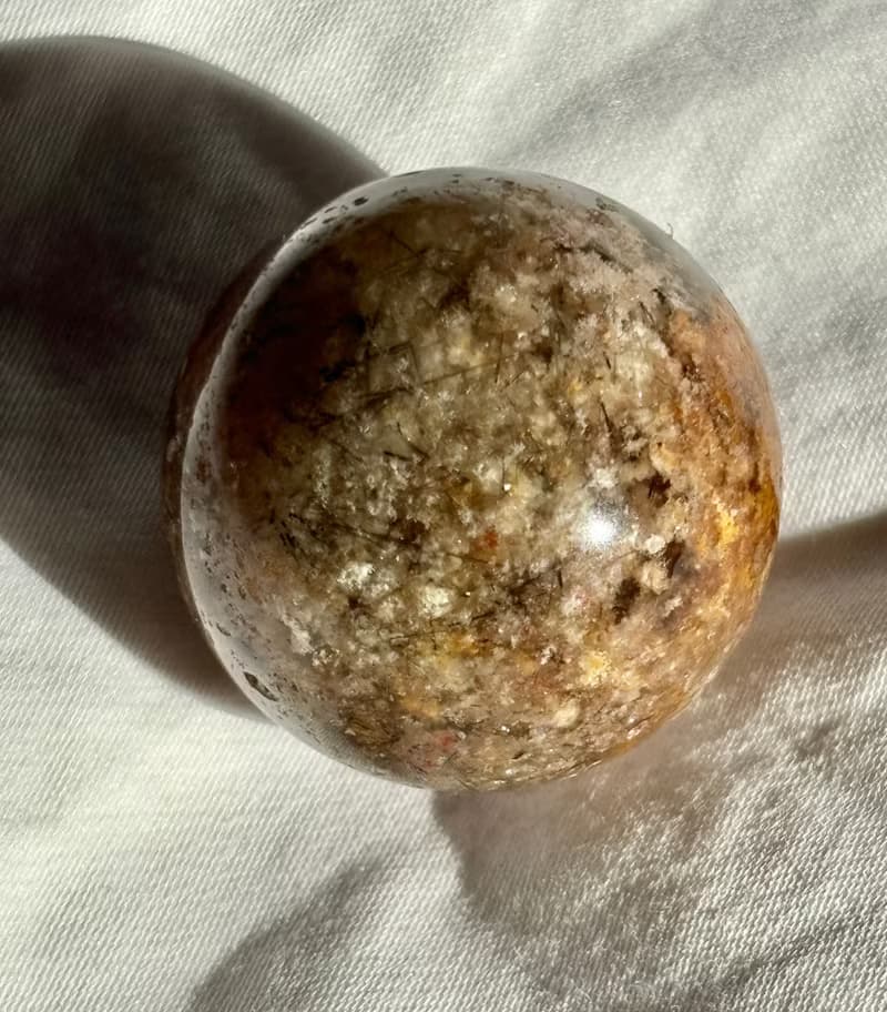 四季幽靈 黑髪共生 粉紅 黃 紅幽靈 白幽靈 水晶球 全包 手把玩