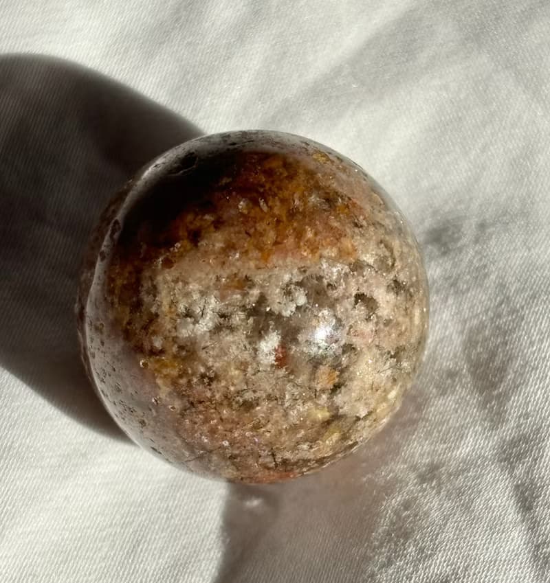 四季幽靈 黑髪共生 粉紅 黃 紅幽靈 白幽靈 水晶球 全包 手把玩