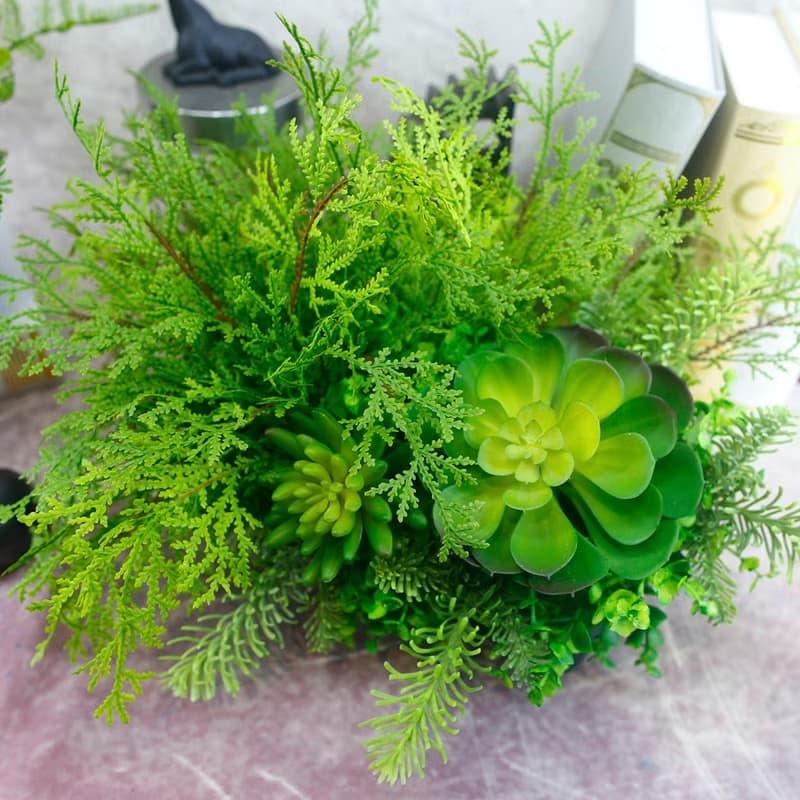 高擬真蕨草多肉植物盆栽/擬真植物/禮物/綠化/永不凋零/佈置