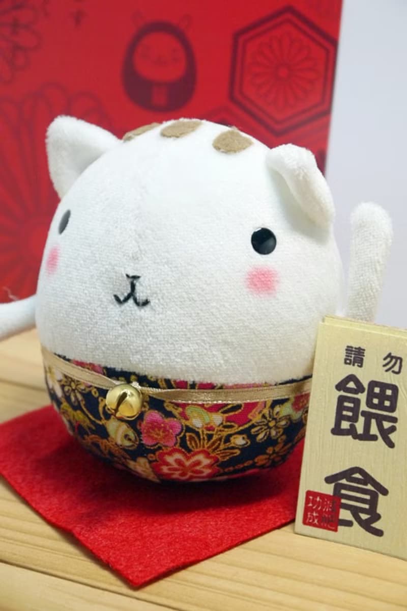 Bucute招財貓擺飾娃娃/祈福/愛情/手工/禮物/快速到貨/新年/限量/姻緣/念佛