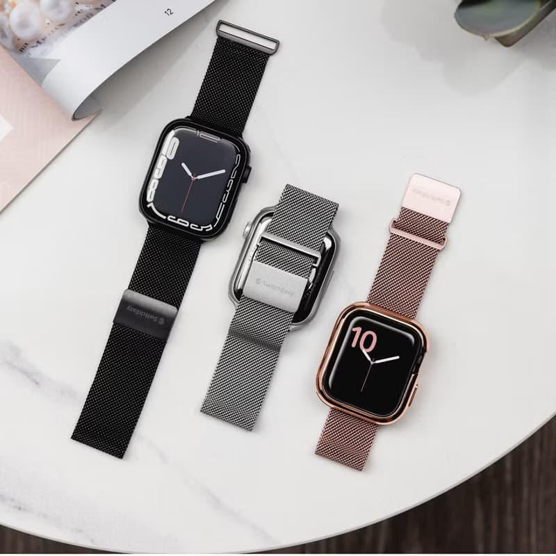 【畢業禮物】Apple Watch Mesh米蘭不鏽鋼磁吸錶帶 (Ultra/9/8/7)