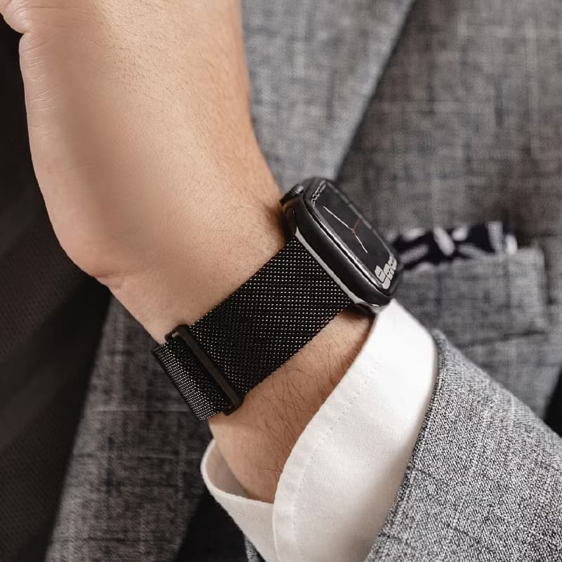 【畢業禮物】Apple Watch Mesh米蘭不鏽鋼磁吸錶帶 (Ultra/9/8/7)