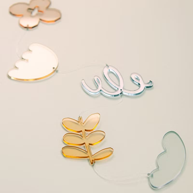 Anemone - acrylic sun mobile