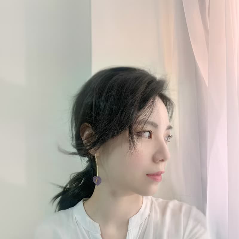 耳環 火鶴芋 樹脂 耳勾 耳夾 生日 禮物 禮盒 手工 情人節