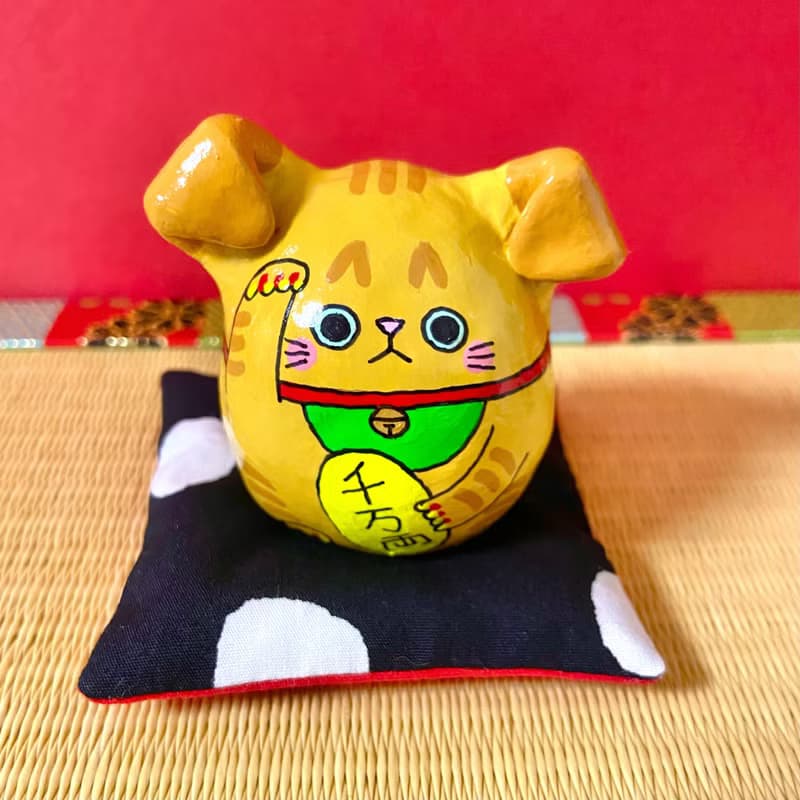 招財貓【大】蘇格蘭折耳貓