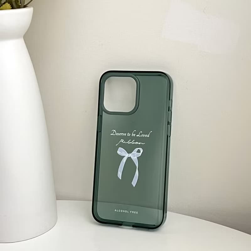 【Deserve to be loved 蝴蝶結】| JellyTint 犀牛盾 i14以上